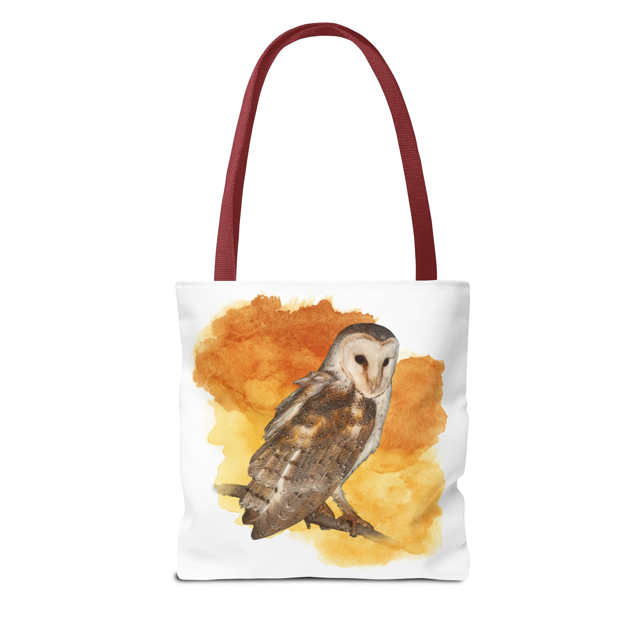 Eastern Barn Owl Watercolor Tote Bag – Australian Bird Art Shoulder Bag