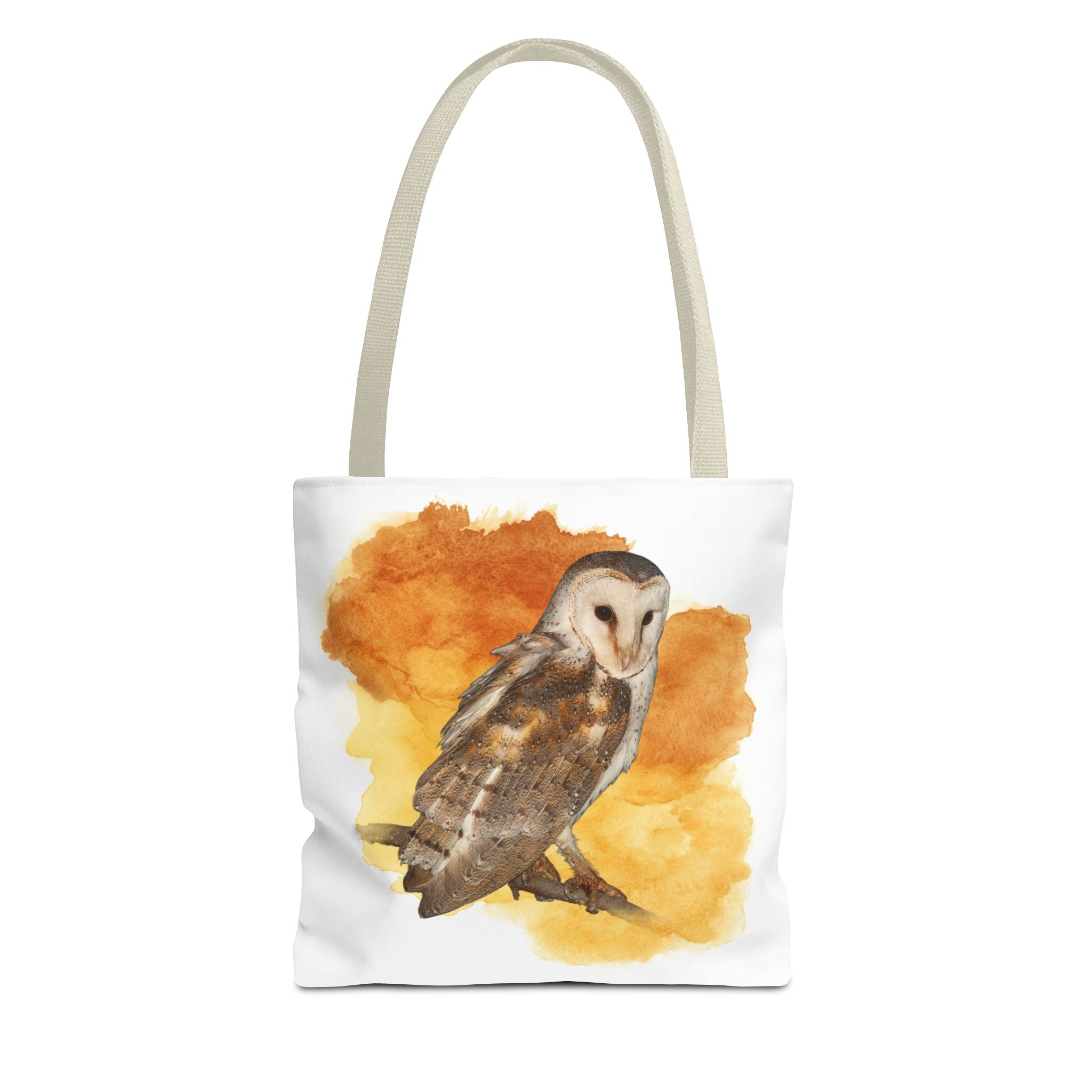Eastern Barn Owl Watercolor Tote Bag – Australian Bird Art Shoulder Bag