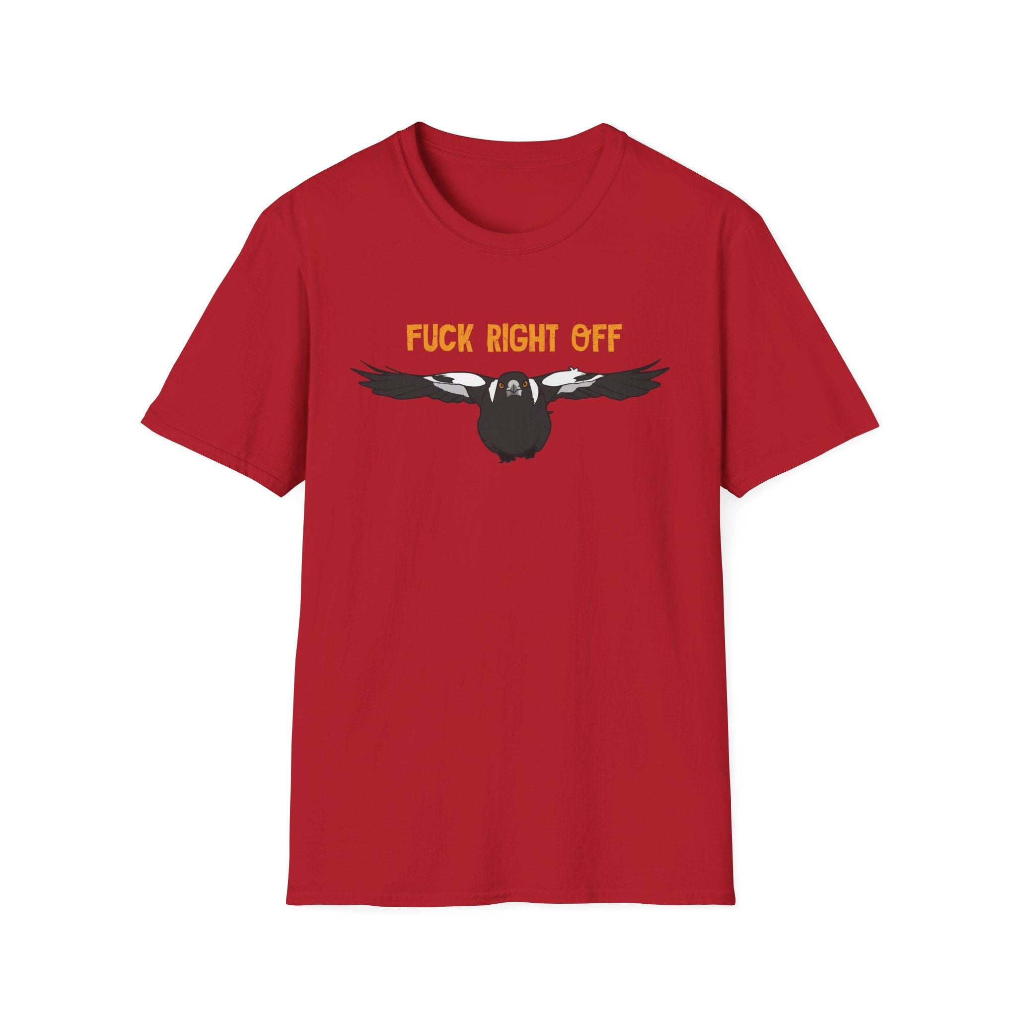 "F#ck Right Off" Magpie Swoop | Graphic T-Shirt
