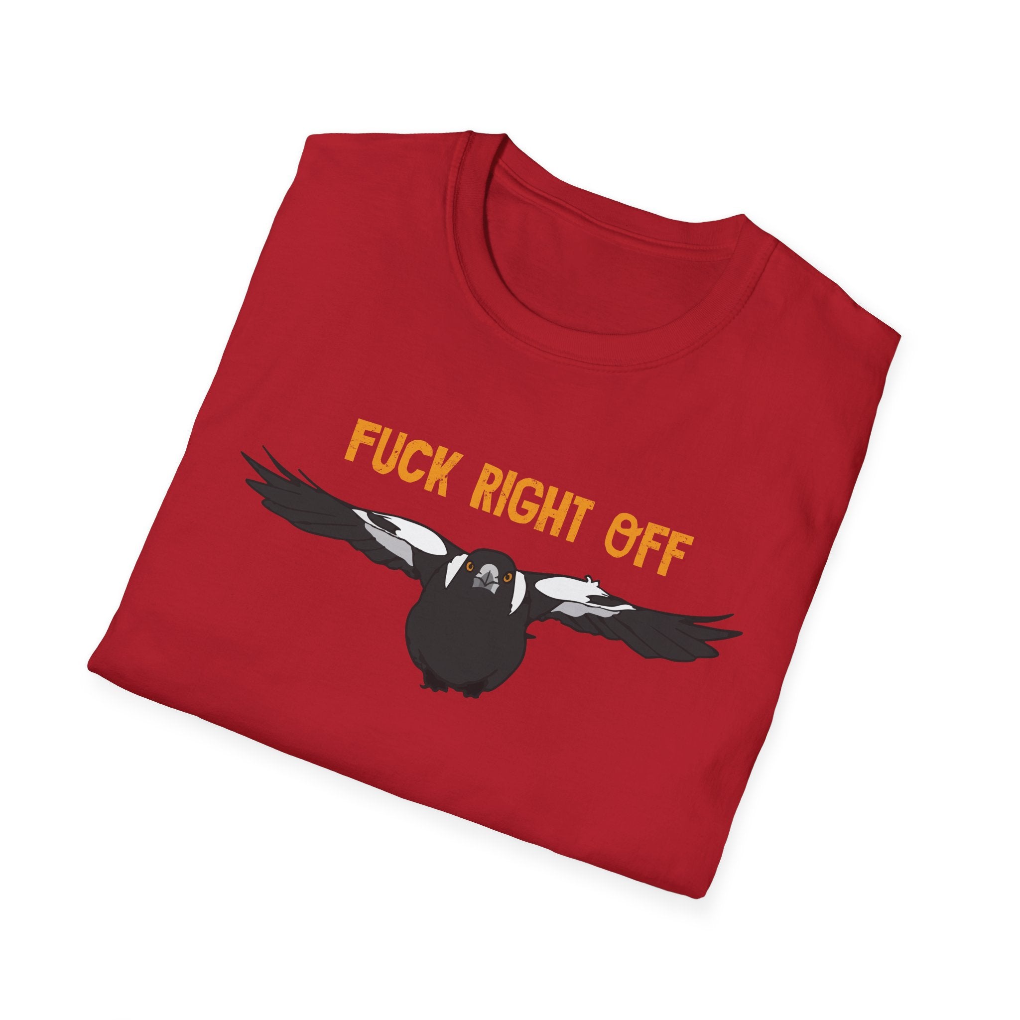 "F#ck Right Off" Magpie Swoop | Graphic T-Shirt