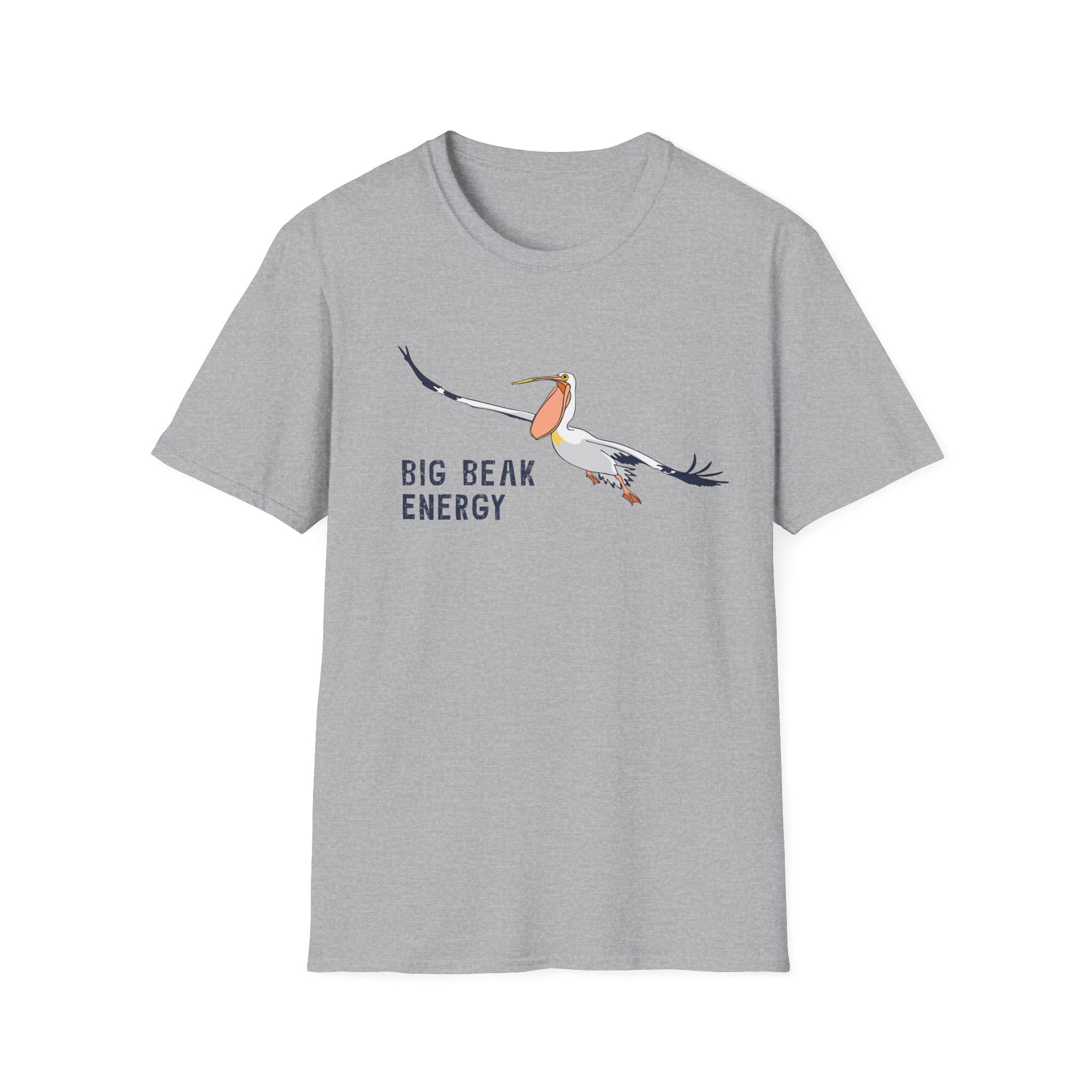 "Big Beak Energy" Pelican Graphic T-Shirt