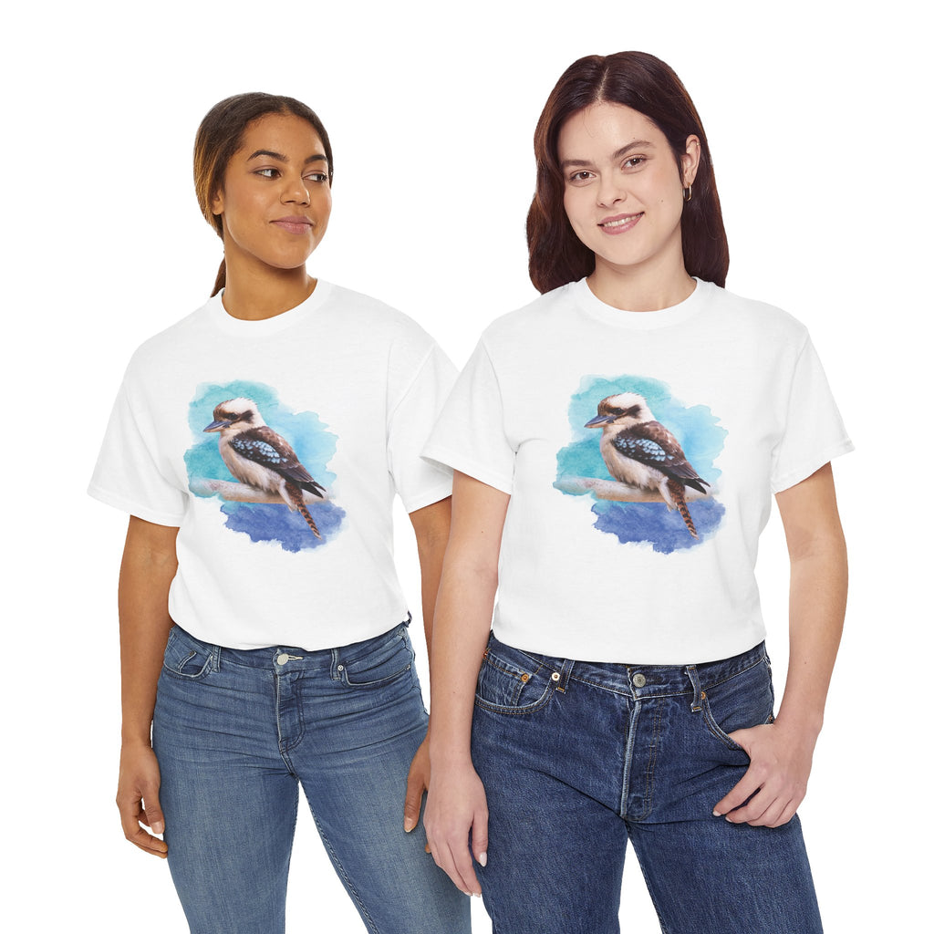 Kookaburra Watercolor Tee — Bird Lover T-Shirt