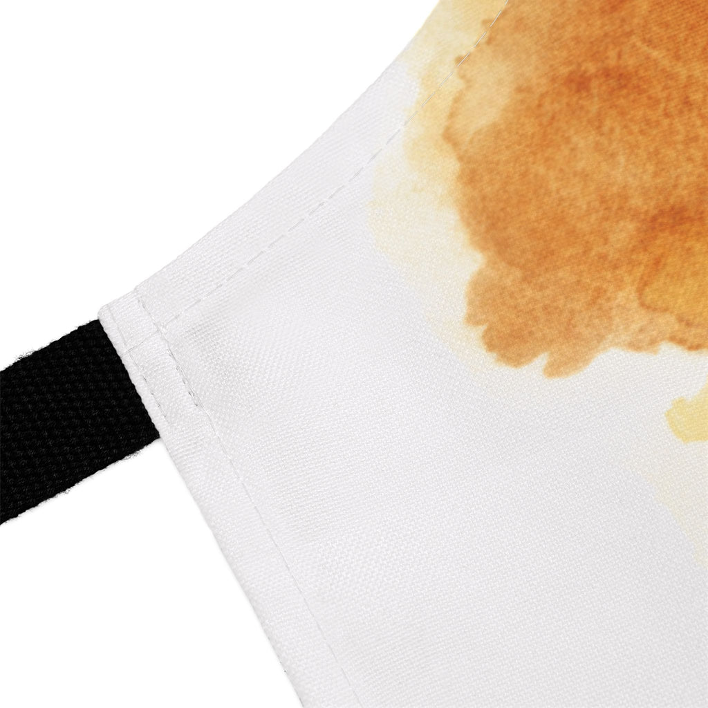 Eastern barn owl Watercolor Apron — Birds & Nature Cooking Apron