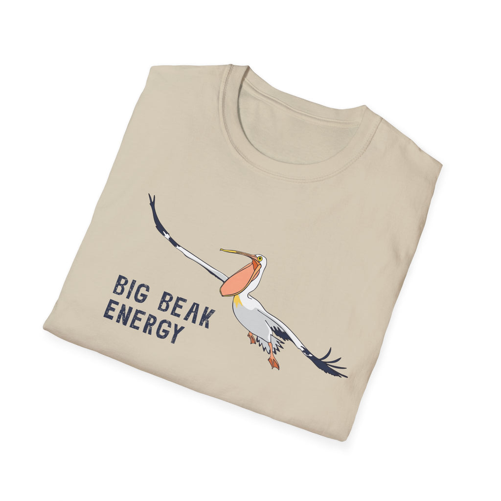 "Big Beak Energy" Pelican Graphic T-Shirt