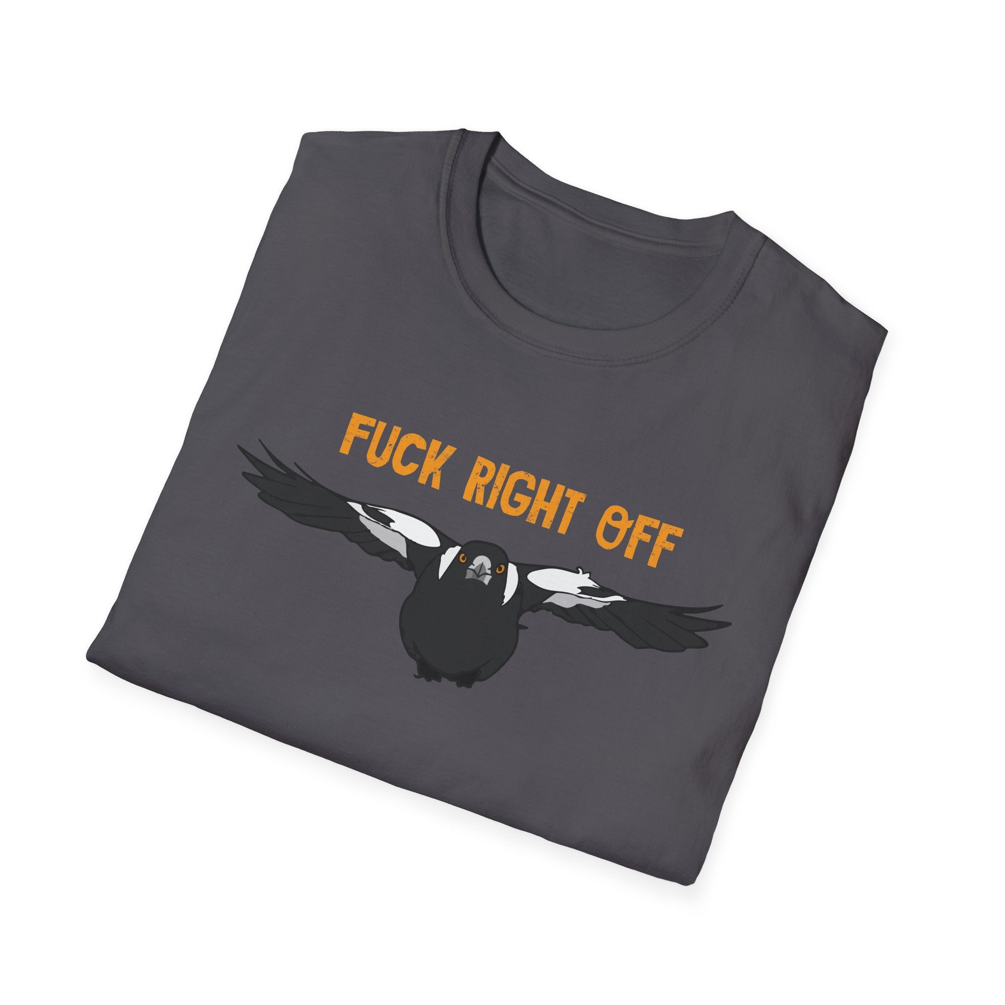 "F#ck Right Off" Magpie Swoop | Graphic T-Shirt