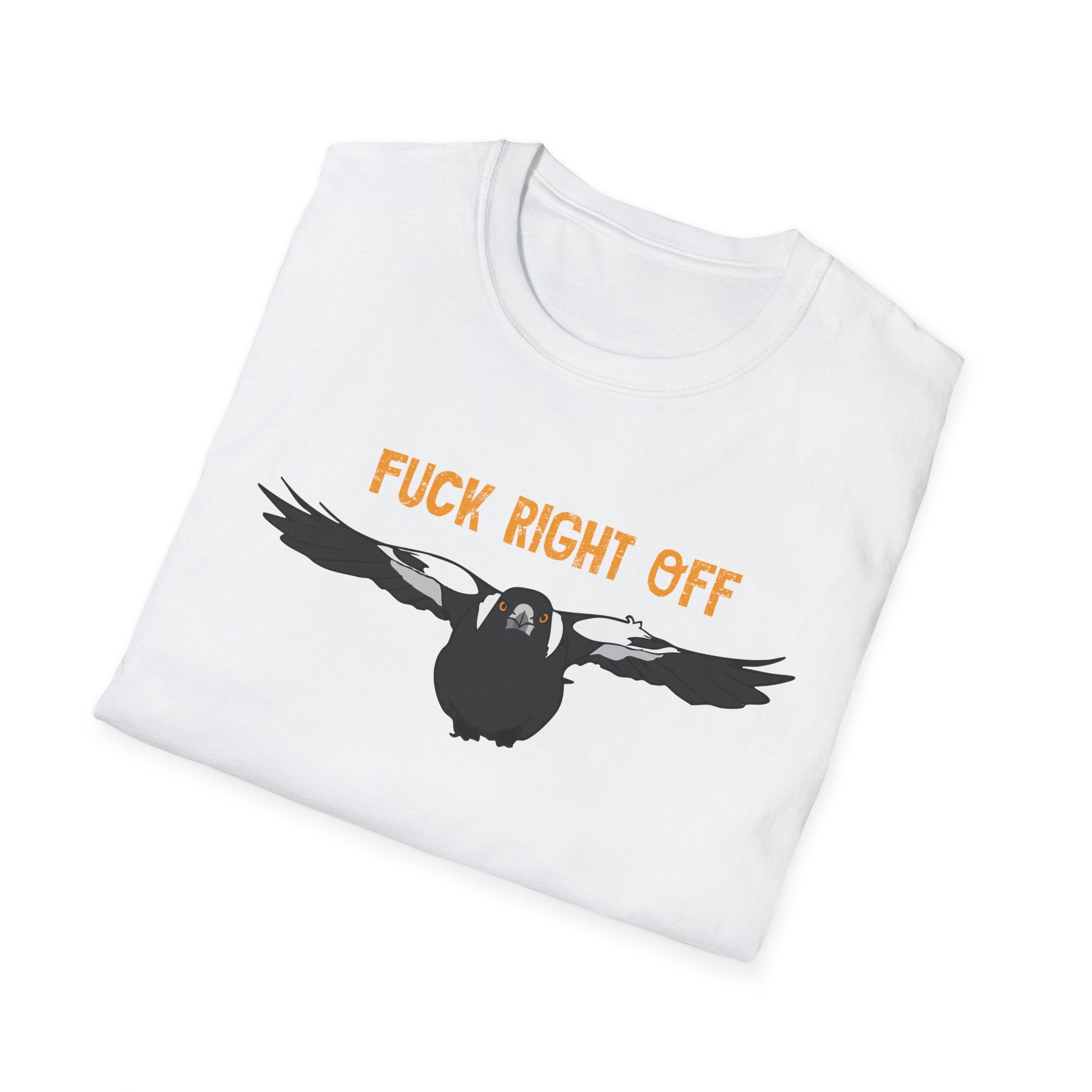"F#ck Right Off" Magpie Swoop | Graphic T-Shirt