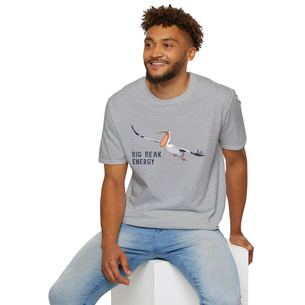 "Big Beak Energy" Pelican Graphic T-Shirt
