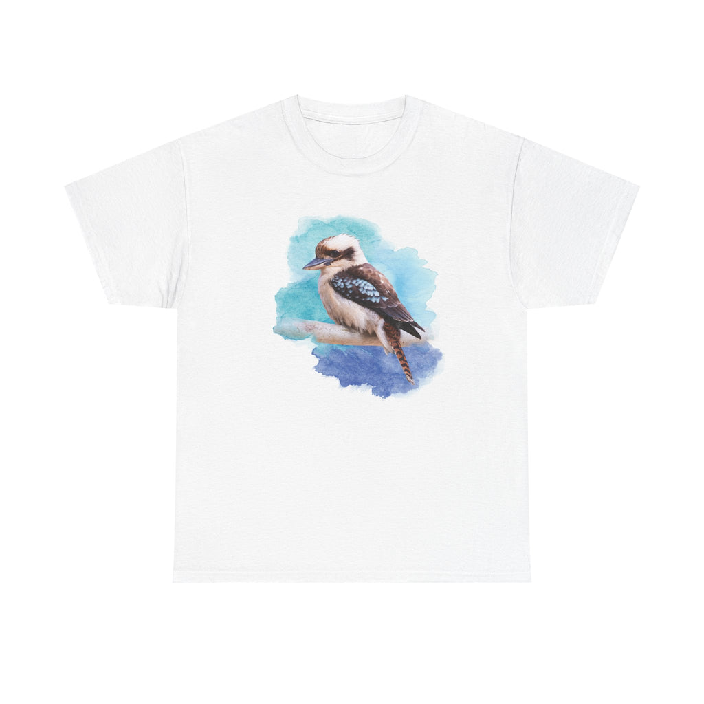 Kookaburra Watercolor Tee — Bird Lover T-Shirt