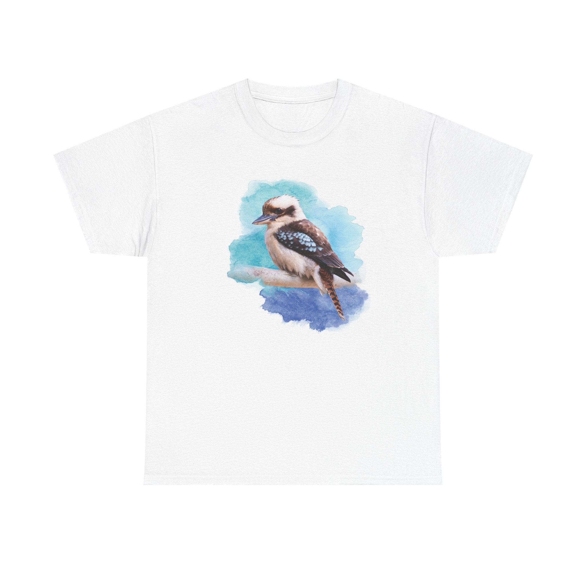 Kookaburra Watercolor Tee — Bird Lover T-Shirt