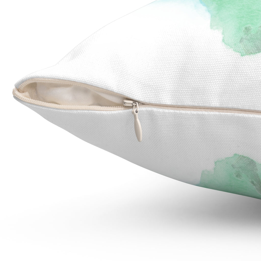 Eastern Rosella Spun Polyester Square Pillow
