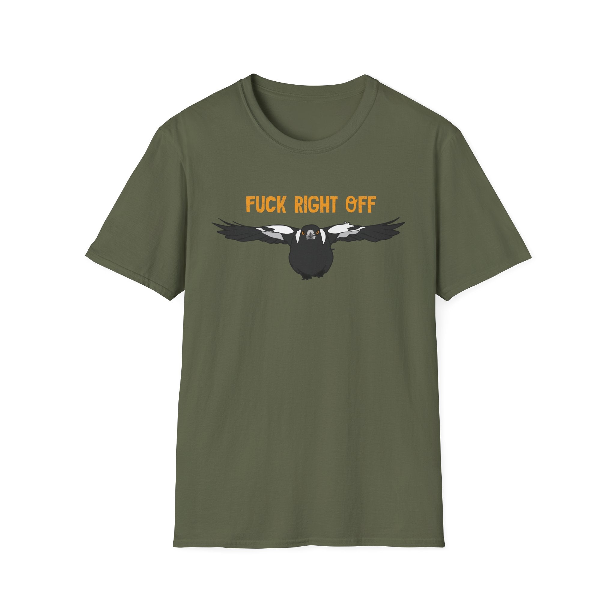 "F#ck Right Off" Magpie Swoop | Graphic T-Shirt