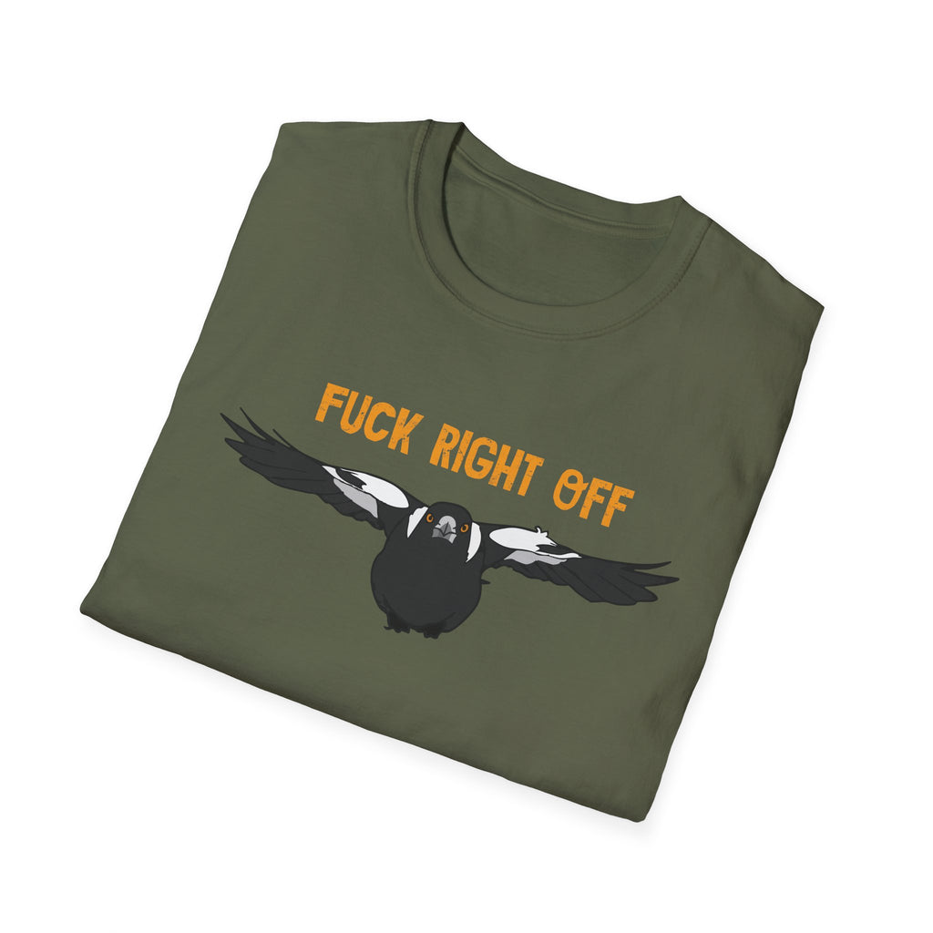 "F#ck Right Off" Magpie Swoop | Graphic T-Shirt